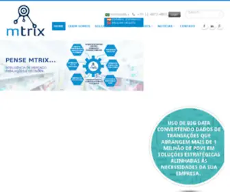 Mtrix.com.br(Data Strategy Business Insights) Screenshot