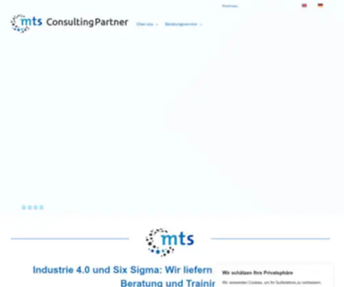 MTS-Consultingpartner.de(Industrie 4.0) Screenshot