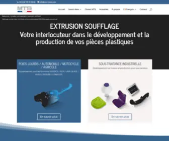 MTS-France.com(Moulage Technique Soufflage) Screenshot