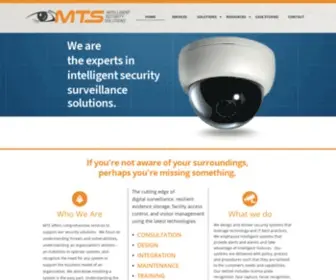 MTS-ISS.com(MTS Intelligent Security Solutions) Screenshot