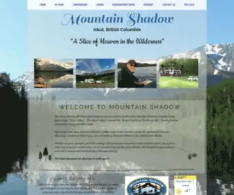 MTshadowrvPark.com(A Slice of Heaven in the Wilderness) Screenshot