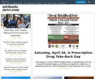 MTshastanews.com(Mount Shasta Herald) Screenshot