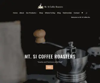 Mtsicoffeeroasters.com(Mt Si Coffee Roasters) Screenshot