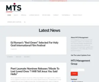 MTsmanagementgroup.com(Record Label) Screenshot