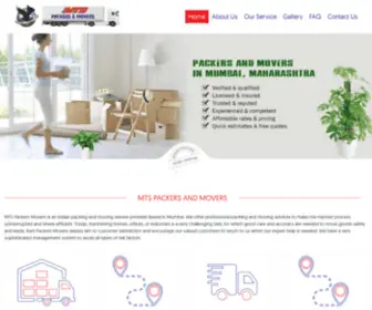 MTspackers.com(MTS Packers And Movers) Screenshot