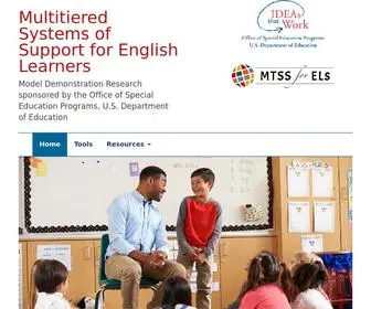 MTSS4ELS.org(Multitiered Systems of Support for English Learners) Screenshot