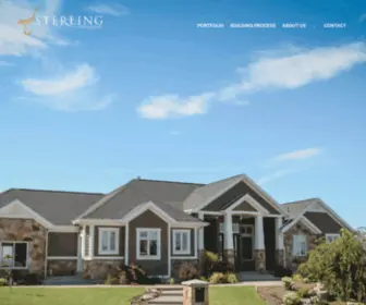 MTsterlingconstruction.com(Northern Utah Home Builders) Screenshot