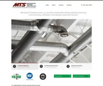 MTstesting.com(Mechanical Testing Services) Screenshot