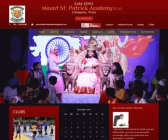 MTStpatrickpune.com(Mount St) Screenshot