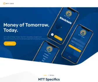 MTtcoin.com(MTT coin) Screenshot
