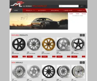 MTTwheels.com(AL MUSBAH TYRES TRADING EST) Screenshot