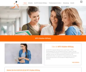 Mtu-Studien-Stiftung.org(MTU-Studienstiftung) Screenshot