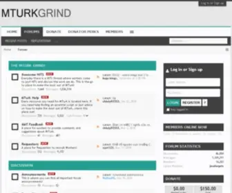 Mturkgrind.com(MTurk Grind) Screenshot