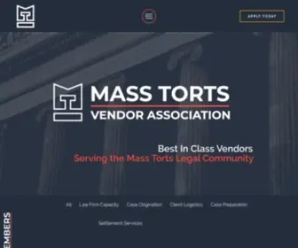 Mtva.law(Mass Torts Vendor Association) Screenshot