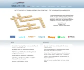 MTVLP.com(Millennium Technology Value Partners) Screenshot