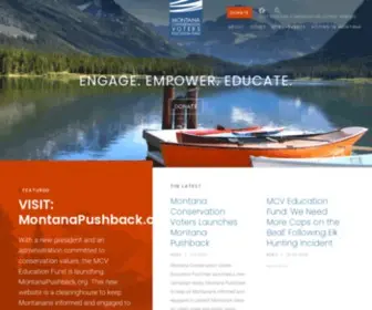 Mtvotersedfund.org(MT Voters Education Fund Site) Screenshot