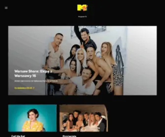 MTV.pl(MTV Polska) Screenshot