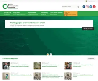 MTVSZ.hu(Magyar Természetvédők Szövetsége) Screenshot