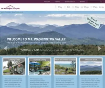 Mtwashingtonvalley.org(Mount Washington Valley Chamber of Commerce serving the greater North Conway NH area) Screenshot