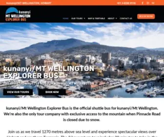 Mtwellingtonexplorer.com.au(Kunanyi/Mt Wellington Explorer Bus) Screenshot