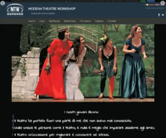 MTwnet.it(Modena Theatre Workshop) Screenshot