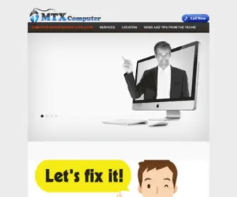 MTxcomputer.com(Computer repair Denver Stapleton) Screenshot