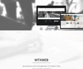 MTxweb.ch(Web developement by Maurizio Tarchini) Screenshot