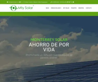 MTysolar.mx(Monterrey Solar) Screenshot