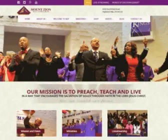 Mtzionfellowship.org(Mt Zion Fellowship) Screenshot