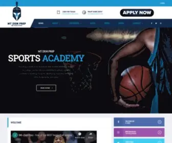 Mtzionprep.com(Sports Academy) Screenshot