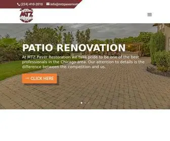 MTzpaverrestoration.com(MTZ Chicago Pavers) Screenshot