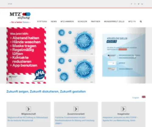 MTZstiftung.de(MTZ Stiftung) Screenshot