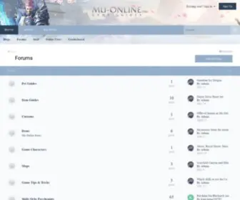 MU-Online.org(Guides MuOnline) Screenshot