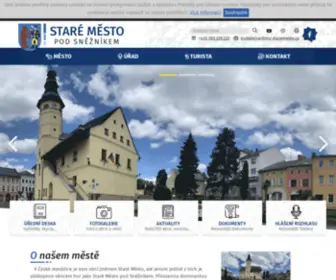 MU-Staremesto.cz(Město Staré Město) Screenshot