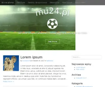 MU24.pl(& MUpoland.com) Screenshot