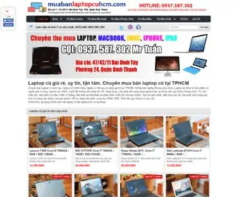Muabanlaptopcuhcm.com(Laptop c) Screenshot