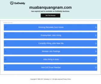 Muabanquangnam.com(Mua Ban Quang Nam) Screenshot