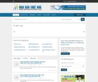 Muabanthuenha.com(Mua Bán Thuê Nhà) Screenshot