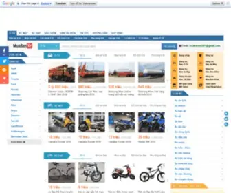 Muabanxe.com(Mua Ban Xe) Screenshot