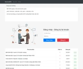 Mualinkfb.com(Đăng nhập) Screenshot