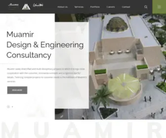 Muamir.com(Design & Engineering Consultancy LLC Muscat) Screenshot