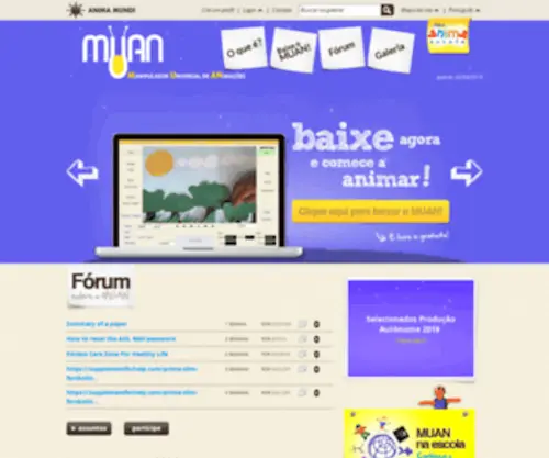 Muan.org.br(Muan) Screenshot