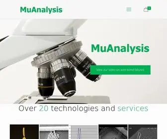 Muanalysis.com(MuAnalysis) Screenshot