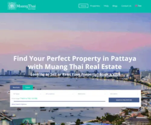 Muangthai-Realestate.com(Pattaya Properties for Sale or Rent) Screenshot