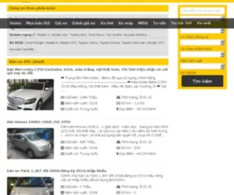 MuasamXe.com(Trang) Screenshot