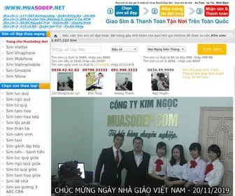 Muasodep.net(Sim số đẹp) Screenshot