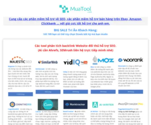Muatool.com(Cung cấp phần mềm rẻ) Screenshot
