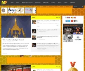 Muayfarang.com(Muay Thai News) Screenshot