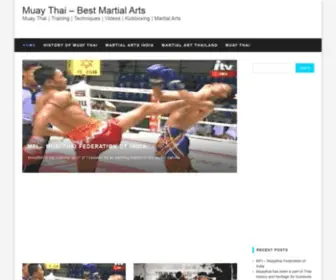 Muaythai.in(Muay Thai) Screenshot
