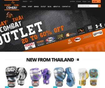 Muaythaicombat.com(Muay Thai Combat) Screenshot